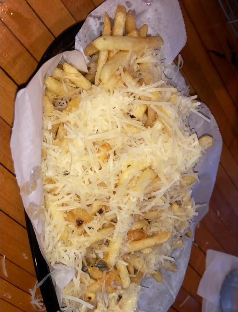 Parmesan Fries with Cheese