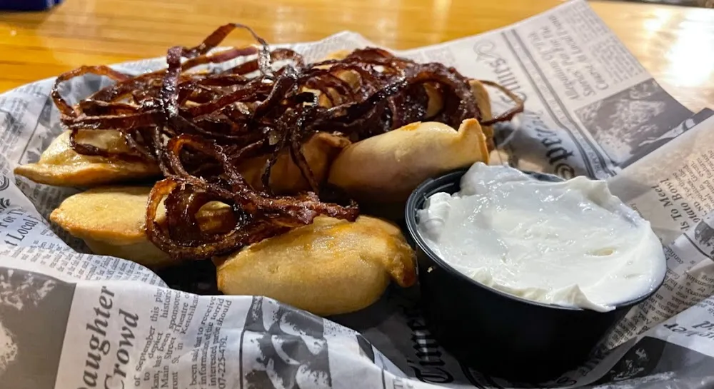 Pierogies with Onions