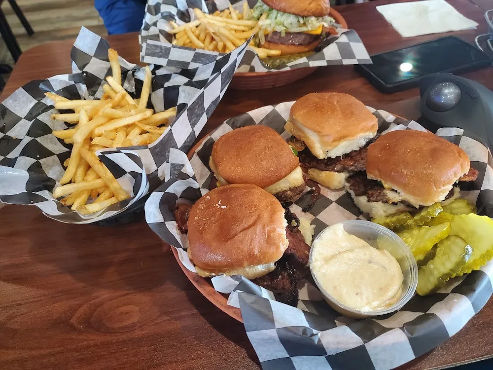 Sliders and French Fries